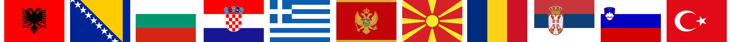 Flags of BASTE member countries